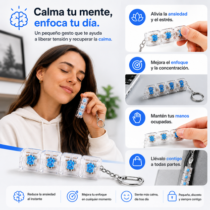 Llavero Led Antiestrés